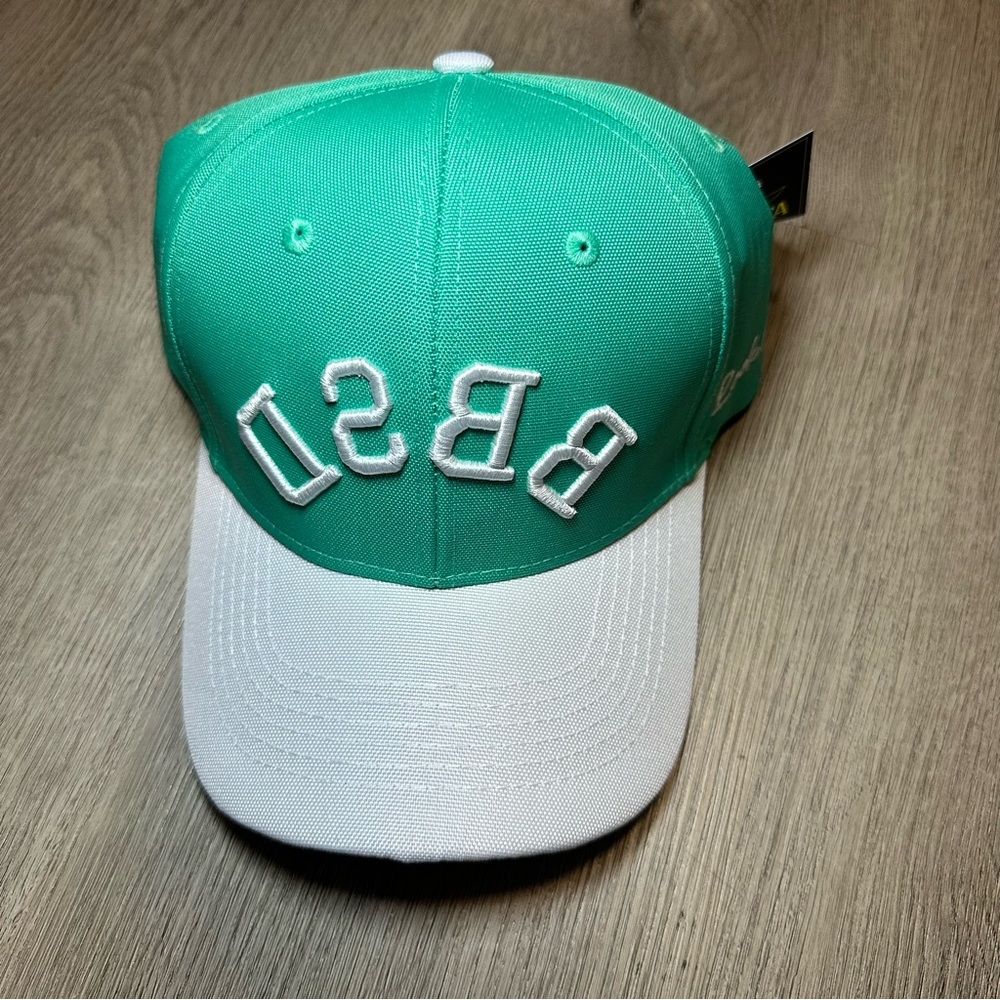 INVICTA BBSD Men’s Adjustable Fashion Snapback Hat Cap - Green & White